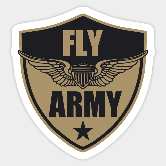 FLY ARMY - US Army Aviation Sticker by Firemission45